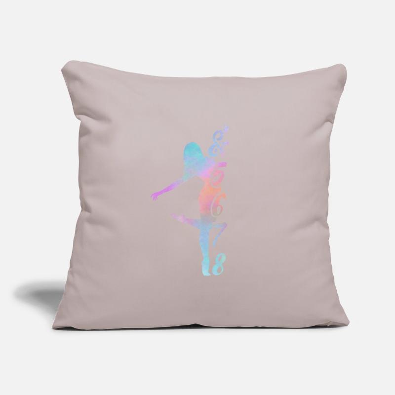 Dancing Dance Instructor & 5 6 7 8 Standard Dance Gift Sofa pillowcase 17,3'' x 17,3'' (45 x 45 cm)