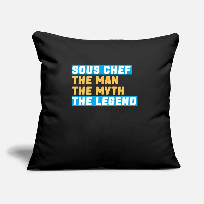 Chef Hat, Chef, Kitchen, Five stars, Gold, 5, Sofa pillowcase 17,3'' x 17,3'' (45 x 45 cm)
