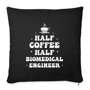 Proud Biomedical Technician Biology Research Bio - Sofa pillowcase 17,3'' x 17,3'' (45 x 45 cm) - black - Front