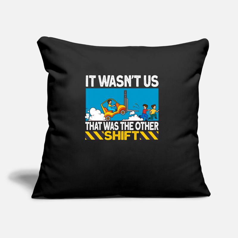 forklift driver forklift gift forklift saying Sofa pillowcase 17,3'' x 17,3'' (45 x 45 cm)
