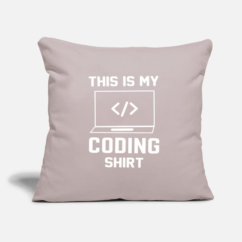 Software Developer Programmer Gift Sofa pillowcase 17,3'' x 17,3'' (45 x 45 cm)
