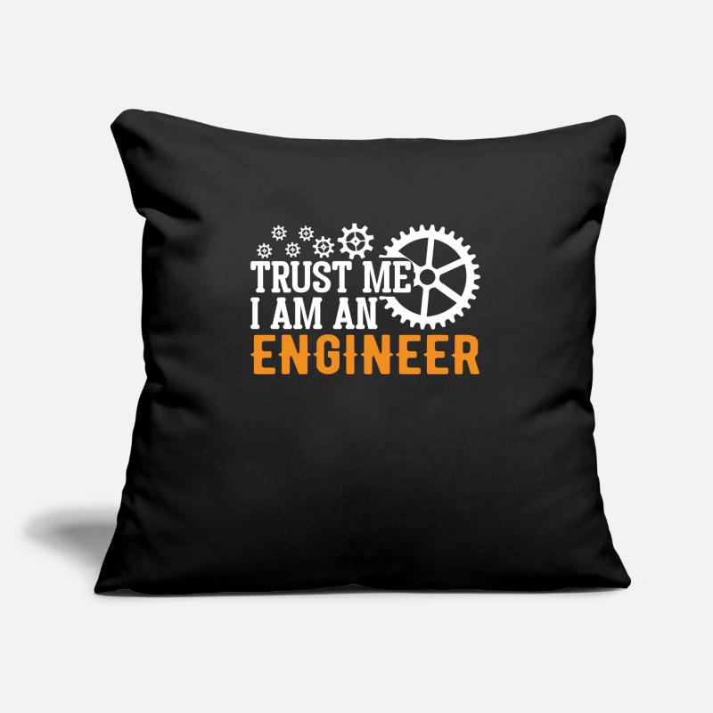 Engineer Brain Mechanical Engineering Electrical Engineering Math Sofa pillowcase 17,3'' x 17,3'' (45 x 45 cm)