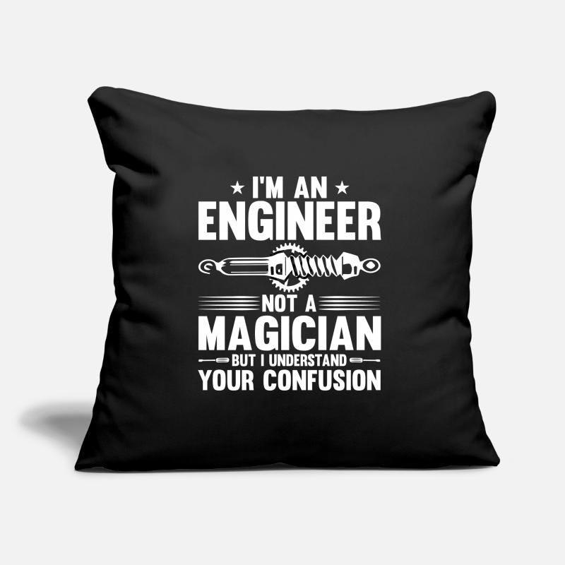 Engineer Brain Mechanical Engineering Electrical Engineering Math Sofa pillowcase 17,3'' x 17,3'' (45 x 45 cm)