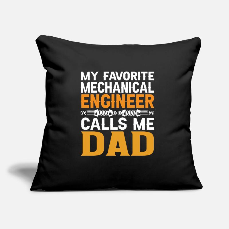 Engineer Brain Mechanical Engineering Electrical Engineering Son Sofa pillowcase 17,3'' x 17,3'' (45 x 45 cm)