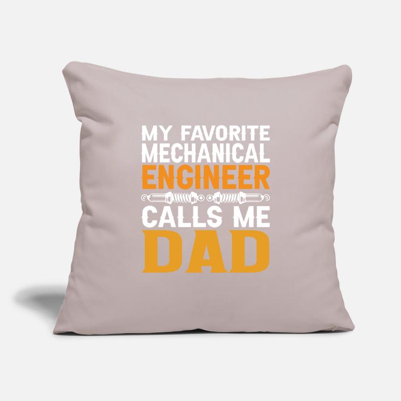 Engineer Brain Mechanical Engineering Electrical Engineering Son Sofa pillowcase 17,3'' x 17,3'' (45 x 45 cm)
