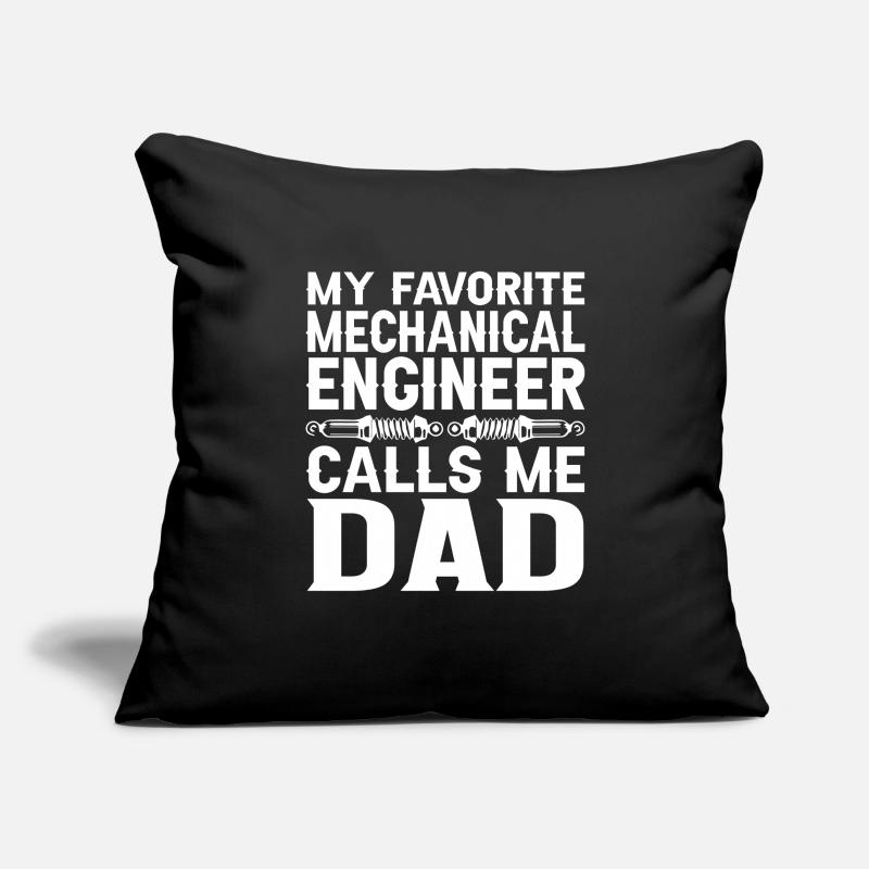 Engineer Brain Mechanical Engineering Electrical Engineering Son Sofa pillowcase 17,3'' x 17,3'' (45 x 45 cm)