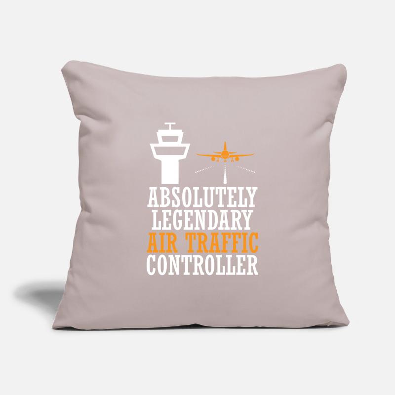 Air traffic controller Tower controller Flight attendants Sofa pillowcase 17,3'' x 17,3'' (45 x 45 cm)