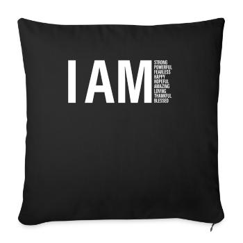 Meilleur cadeau de maman de la fête des mères - Housse de coussin décorative 45 x 45 cm - noir - Devant