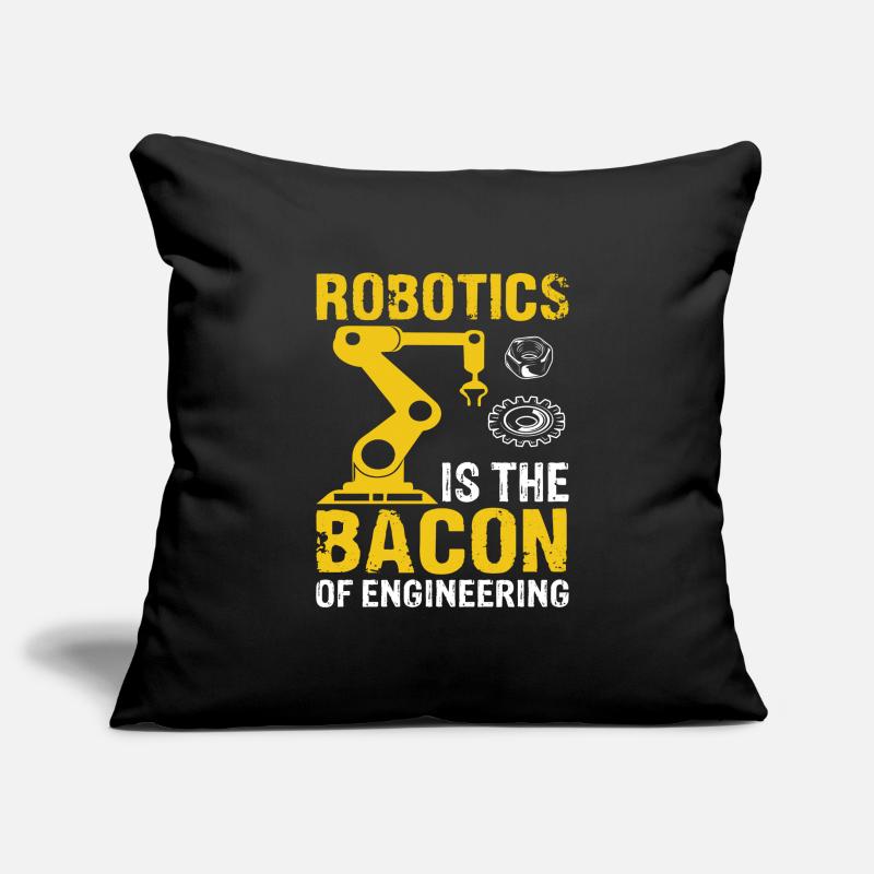 Robot Programmer Automation Technician Sofa pillowcase 17,3'' x 17,3'' (45 x 45 cm)