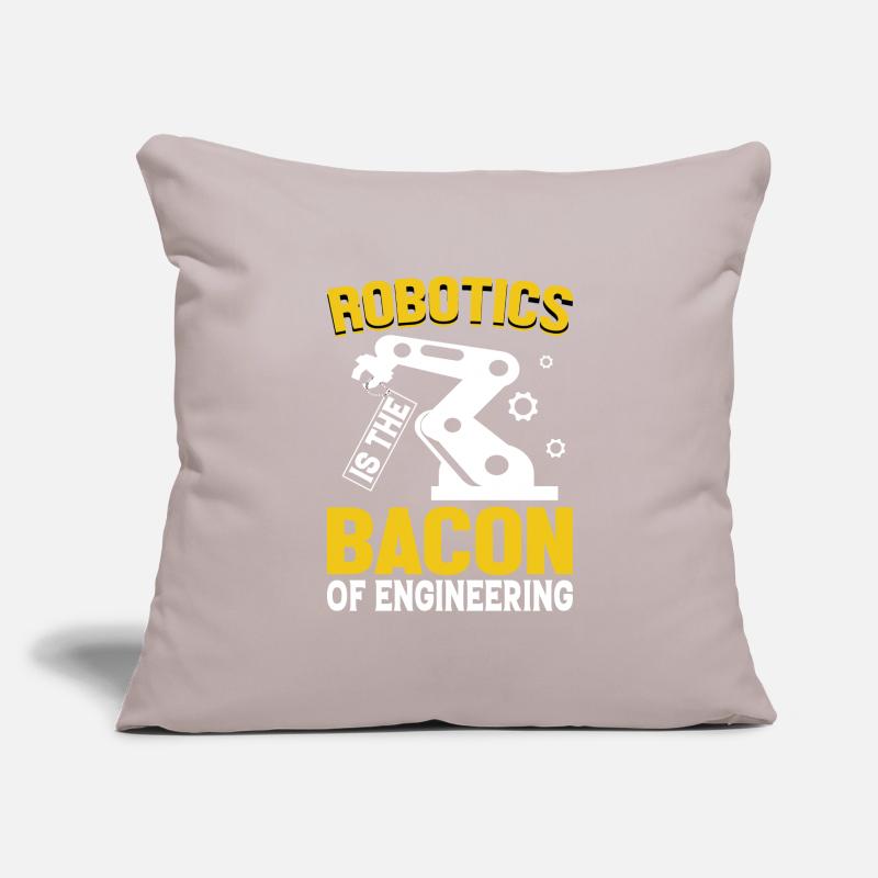 Programmeur de robots Technicien en automatisation Housse de coussin décorative 45 x 45 cm