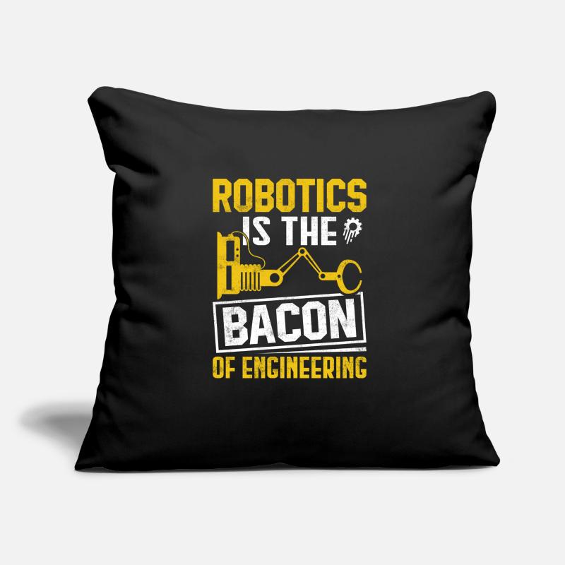 Programmeur de robots Technicien en automatisation Housse de coussin décorative 45 x 45 cm
