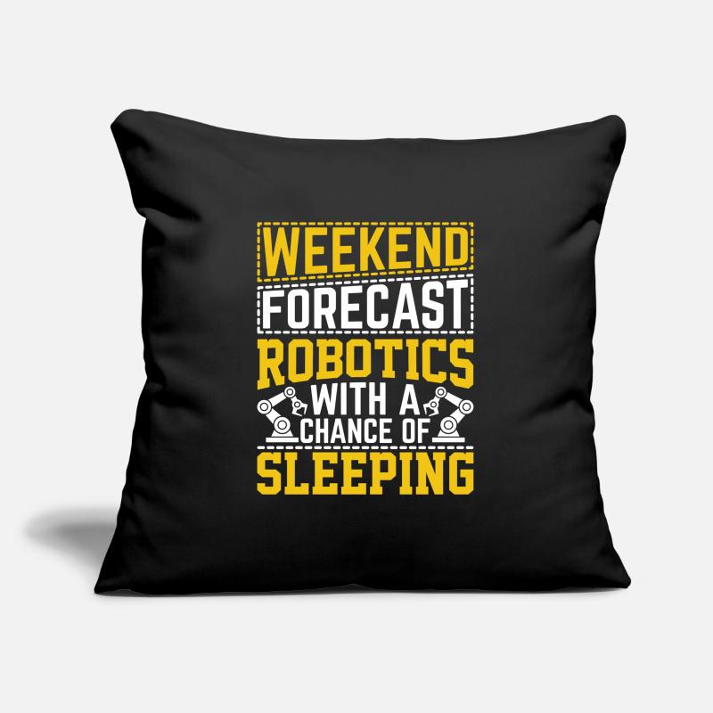 Programmeur de robots Technicien en automatisation Housse de coussin décorative 45 x 45 cm