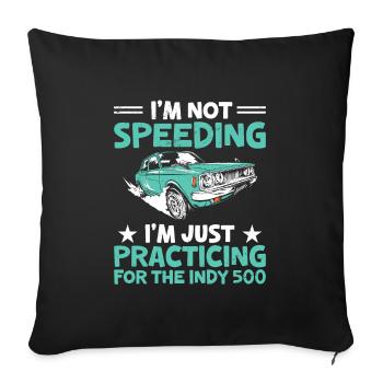 Permis de conduire passé Nouveau permis de conduire S - Housse de coussin décorative 45 x 45 cm - noir - Devant