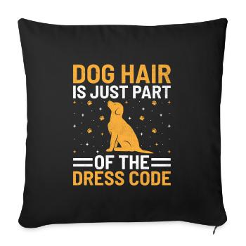 Pet Sitter Pet Sitting Dog and Cat Sitters Dog Wal - Sofa pillowcase 17,3'' x 17,3'' (45 x 45 cm) - black - Front