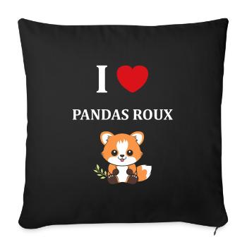 Détails et conditions de l'offre Les e-billets/bon - Housse de coussin décorative 45 x 45 cm - noir - Devant