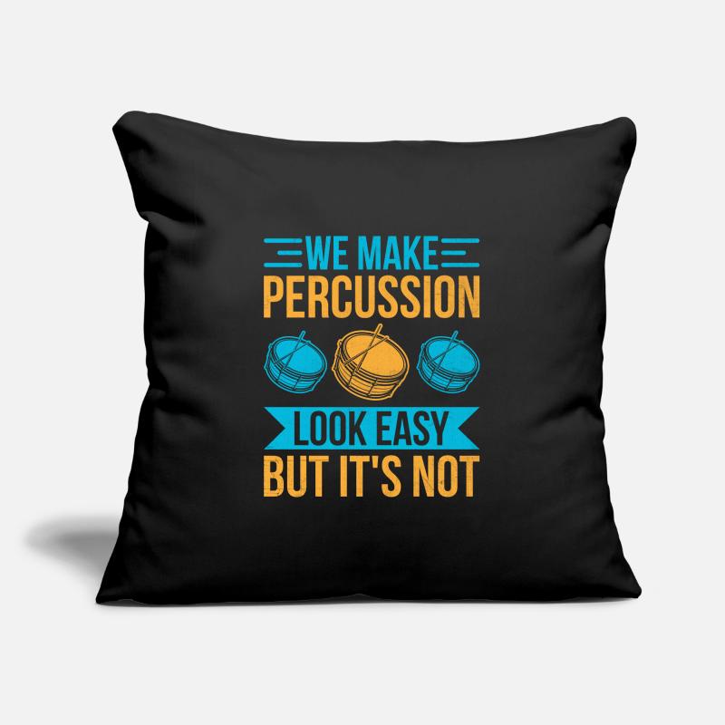 Drum Corps Marching Band Drum Corp Music Percussio Sofa pillowcase 17,3'' x 17,3'' (45 x 45 cm)