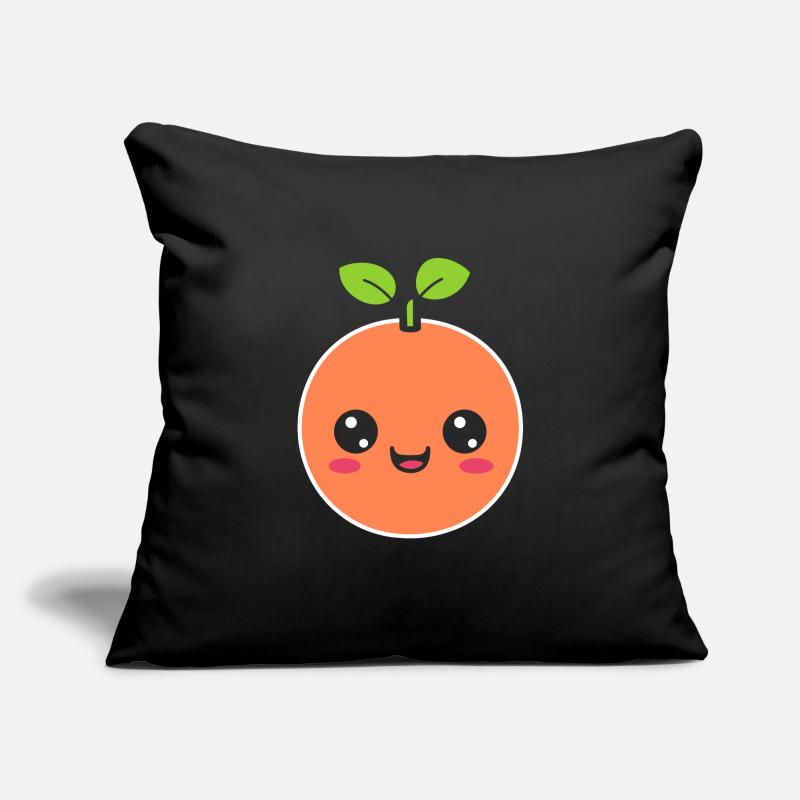 Pamplemousse Housse de coussin décorative 45 x 45 cm