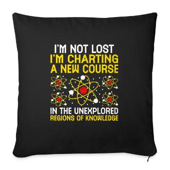 Science Teacher School Teacher Biology Chemistry P - Sofa pillowcase 17,3'' x 17,3'' (45 x 45 cm) - black - Front