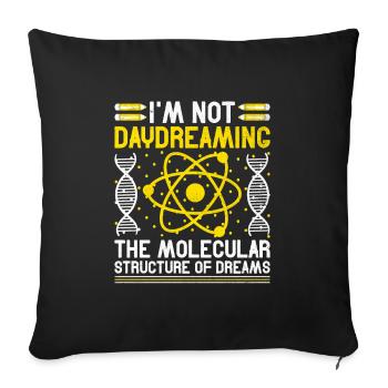 Science Teacher School Teacher Biology Chemistry P - Sofa pillowcase 17,3'' x 17,3'' (45 x 45 cm) - black - Front