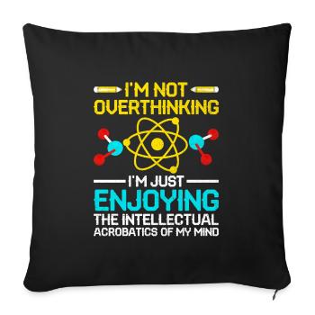 Science Teacher School Teacher Biology Chemistry P - Sofa pillowcase 17,3'' x 17,3'' (45 x 45 cm) - black - Front