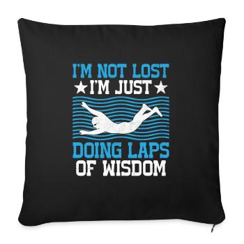 Physical Education Teacher PE Teachers School Spor - Sofa pillowcase 17,3'' x 17,3'' (45 x 45 cm) - black - Front