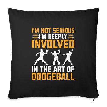 Physical Education Teacher PE Teachers School Spor - Sofa pillowcase 17,3'' x 17,3'' (45 x 45 cm) - black - Front