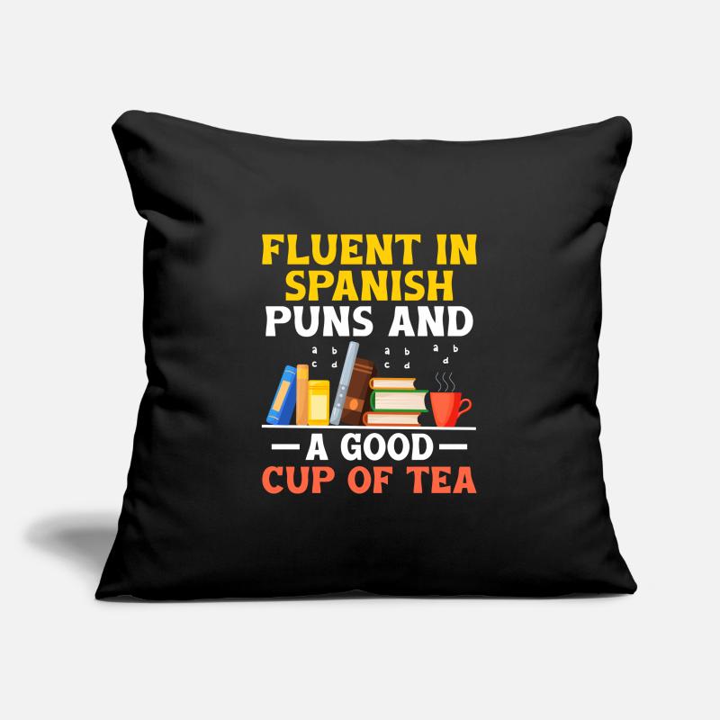 Professeur de langues étrangères École Professeurs de langues Housse de coussin décorative 45 x 45 cm
