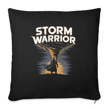 Storm Chaser Costume Storm Chaser - Sofa pillowcase 17,3'' x 17,3'' (45 x 45 cm) - black - Front
