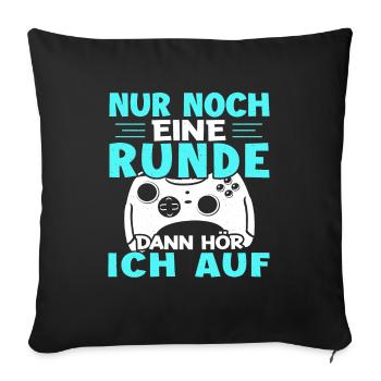 Gamer Gaming Gamer Gaming Christmas - Sofa pillowcase 17,3'' x 17,3'' (45 x 45 cm) - black - Front