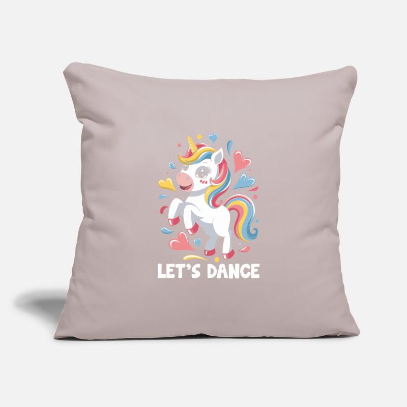 A Unicorn Dancing Let's Dance Dancing Dancer Sofa pillowcase 17,3'' x 17,3'' (45 x 45 cm)