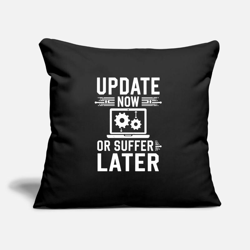Support Administrateur Nerd Computer Tech Housse de coussin décorative 45 x 45 cm