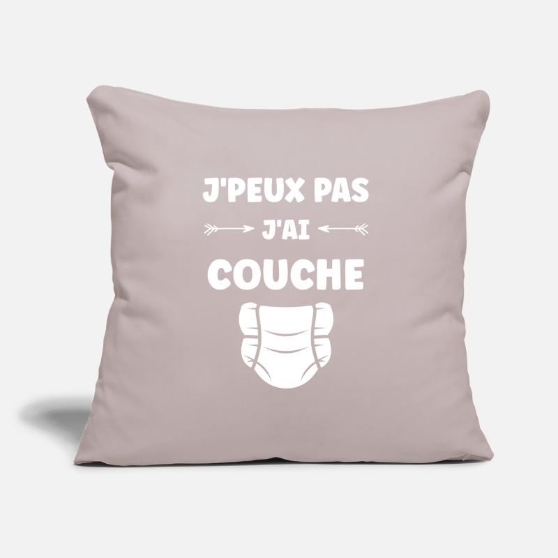 Couches Housse de coussin décorative 45 x 45 cm