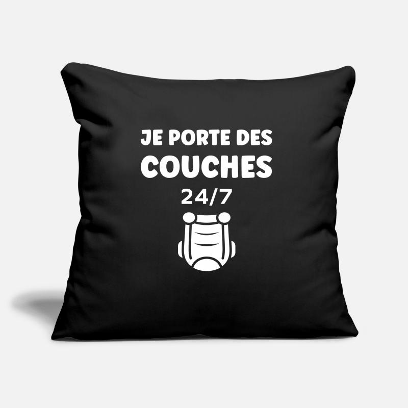 Couches Housse de coussin décorative 45 x 45 cm