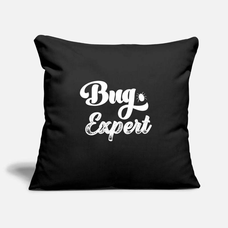Bug Expert Bugs Gamer Computer Scientist Programming Housse de coussin décorative 45 x 45 cm