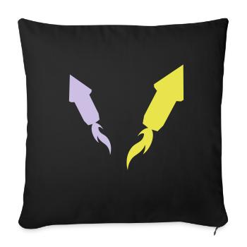 Böller - Housse de coussin décorative 45 x 45 cm - noir - Devant