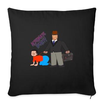 Réalité alternative - Housse de coussin décorative 45 x 45 cm - noir - Devant