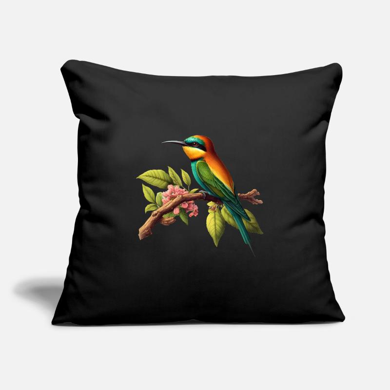 Bee-eater Merops Apiaster Bird Sofa pillowcase 17,3'' x 17,3'' (45 x 45 cm)
