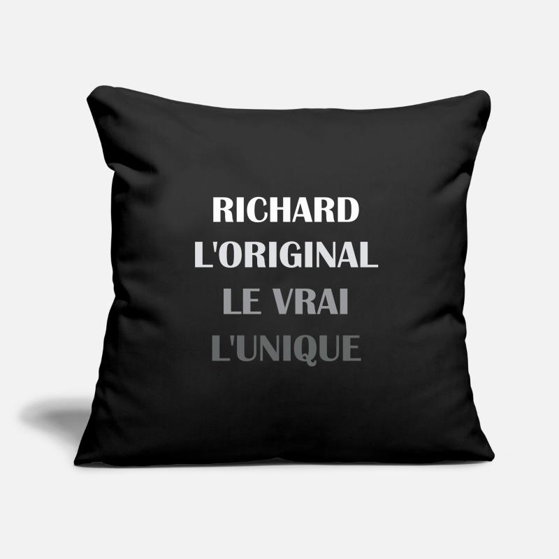 richard Housse de coussin décorative 45 x 45 cm