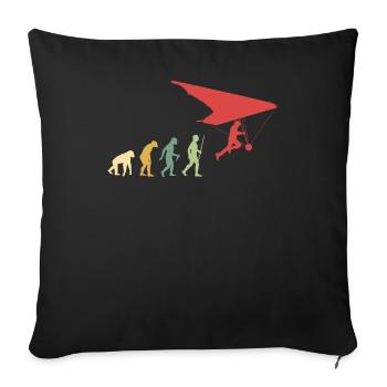 Evolución del colgante - Housse de coussin décorative 45 x 45 cm - noir - Devant