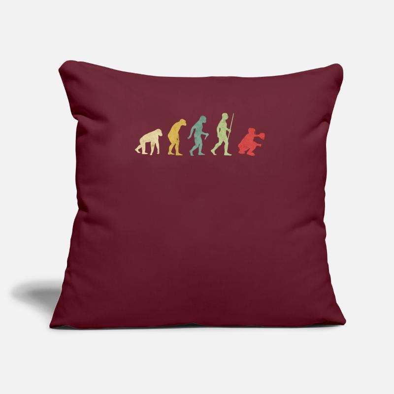 Baseball Catcher Evolution Sofa pillowcase 17,3'' x 17,3'' (45 x 45 cm)