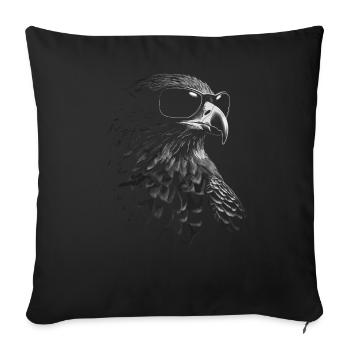 Lunettes de soleil Falcon - Housse de coussin décorative 45 x 45 cm - noir - Devant