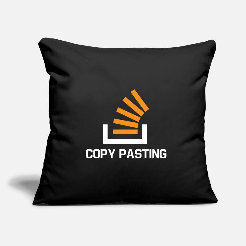 Copy Pasting Programming Coder Software Developer Sofakissenbezug 45 x 45 cm