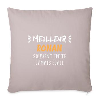 Souvent imité meilleur RONAN - Housse de coussin décorative 45 x 45 cm - taupe clair - Devant