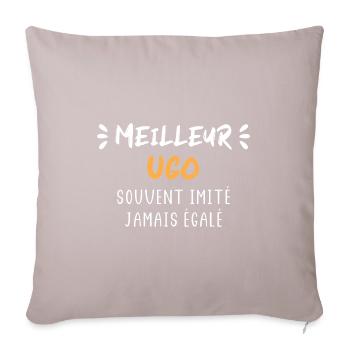 Souvent imité meilleur UGO - Housse de coussin décorative 45 x 45 cm - taupe clair - Devant