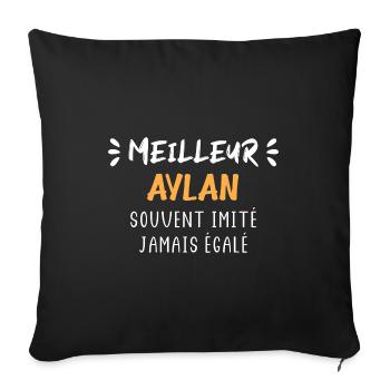Souvent imité jamais égalé meilleur aylan - Housse de coussin décorative 45 x 45 cm - noir - Devant