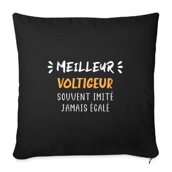 Souvent imité jamais égalé meilleur Voltigeur - Housse de coussin décorative 45 x 45 cm - noir - Devant
