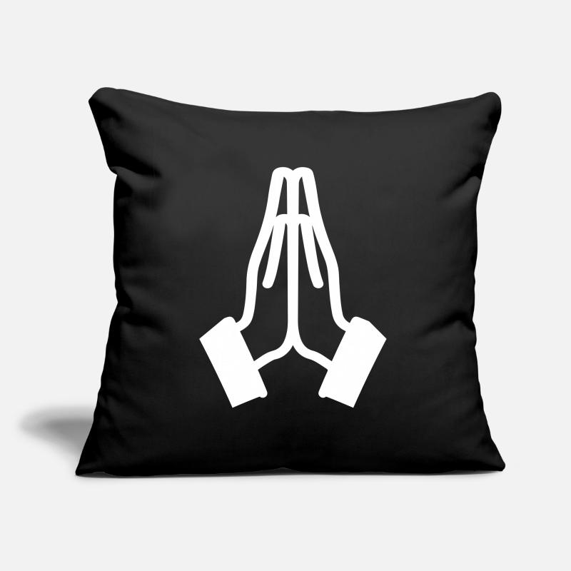 Pray Hands Icon Sofa pillowcase 17,3'' x 17,3'' (45 x 45 cm)