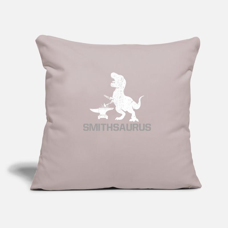 Smithsaurus T-Rex Blacksmith Metalsmith Forger Sofa pillowcase 17,3'' x 17,3'' (45 x 45 cm)