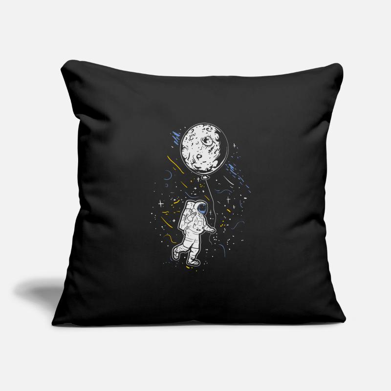 Astronaut with Balloon - Space Moon Spaceman Sofa pillowcase 17,3'' x 17,3'' (45 x 45 cm)