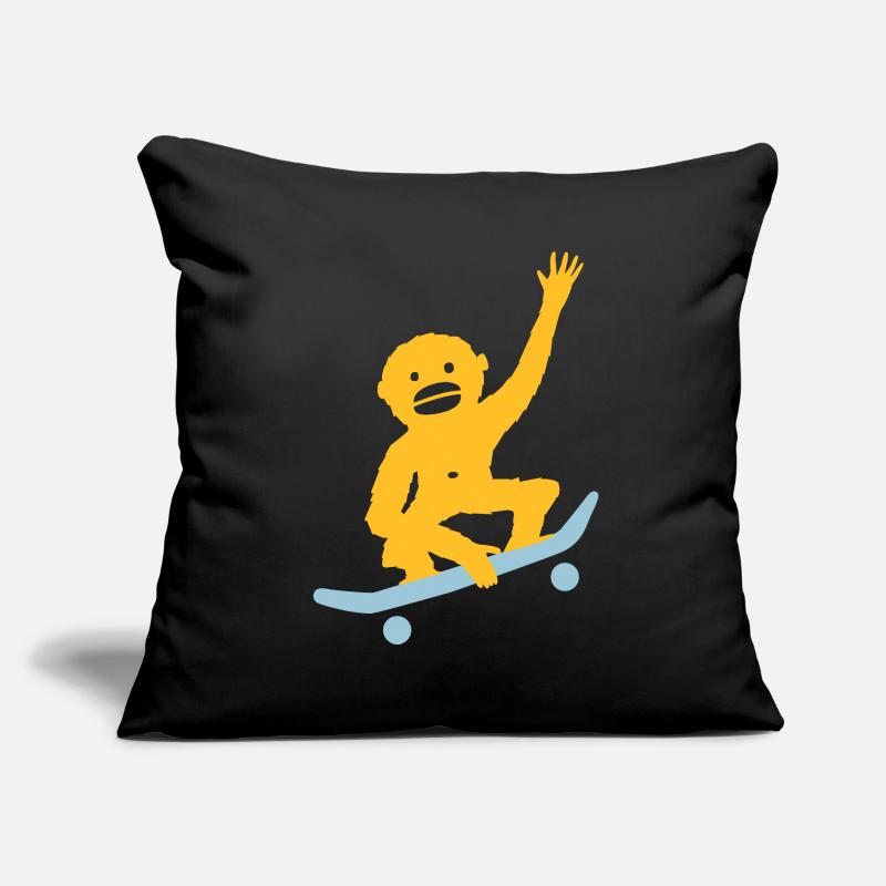 quelque chose de louche Housse de coussin décorative 45 x 45 cm